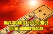 Sıcaklık 39 derece olacak
