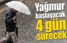 Dört gün yağmur var