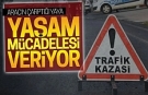Aracın çarptığı yaya yoğun bakımda