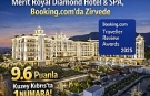 Merit Royal Diamond Hotel & SPA, Booking.com’da Zirvede