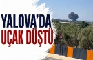Yalova'da F-16 eğitim uçağı düştü