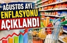 Ağustos'ta enflasyon yüzde 3,04 çıktı