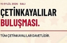 Çetinkaya’da büyük buluşma