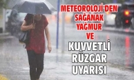 Yağmur ve kuvvetli rüzgar uyarısı
