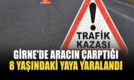 Aracın çarptığı çocuk yaralandı