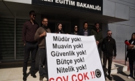 “Müdür yok, muavin yok, güvenlik yok”