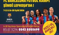 FC Barcelona Futbol Kampı Lefkoşa’da Başlıyor