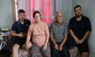 Camı kırıp hamile kadını ve çocukları kurtardılar