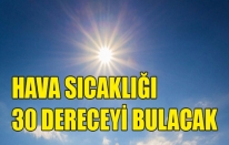 Hava sıcaklığı yükseliyor