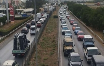 Yollarda 450 bin araç var