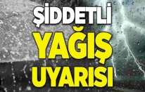 Çarşamba'ya kadar yağmur var