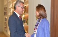 Erhürman, Holguin ile görüştü