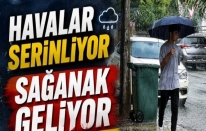 Hava serinliyor, yağmur geliyor