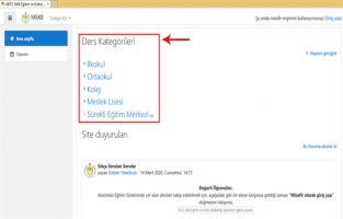 Eğitim Bakanlığı 'Kesintisiz Eğitim Merkezi'ne Girişte İzlenecek Adımları' açıkladı