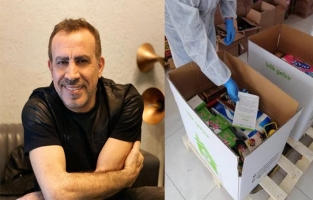 Haluk Levent'in 'Ahbap Derneği' 500 gıda paketi yardımda bulundu