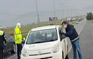 Sokağa çıkma yasağını ihlal   edenlere yasal işlem