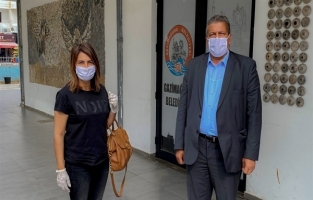 Gazimağusa Belediyesi'nin DAÜ öğrencilerine gıda yardımları devam ediyor