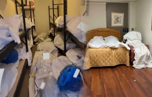 ABD'de Salgının Korkunç Boyutu: Morglarda Yer Yok, Cansız Bedenler Odalarda Üst Üste Tutuluyor