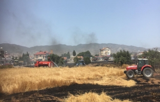 Gönendere'de Yangın