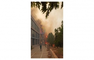 Yangın Orta Doğu Teknik Üniversitesi Kampüsüne Sıçradı