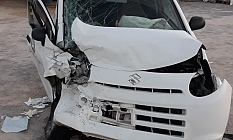 Korkutan kaza! Araçta sıkışan sürücüyü itfaiye kurtardı