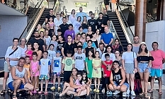 Lösemili çocuklar moral buldu