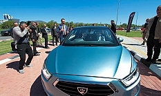 Cevdet Yılmaz, "Günsel"i test etti