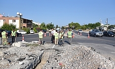 Girne-Alsancak anayolunda üçüncü etap başladı