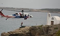 Girne'de nefes kesen tatbikat