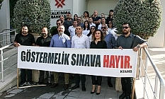 Kalkınma Bankası'nda eylem: "Sınavı yaptırmayacağız"