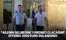 2000 Euro dolandırdı