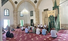 Hala Sultan'a anlamlı ziyaret