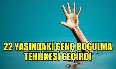 Alagadi'de boğulma tehlikesi: 22 yaşındaki genç yoğun bakımda