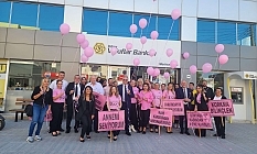 Vakıflar Bankası, meme kanserine dikkat çekti