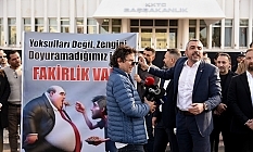 Asgari ücret protestosu: “Hiç mi vicdanınız sızlamadı?”