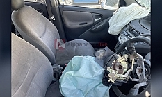 Arızalı Takata hava yastığı patladı