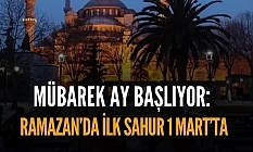Ramazan için geri sayım başladı