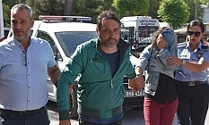 Öğretmene bakın! Karı koca polislere saldırdı