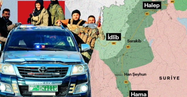 Suriye haritası beş günde değişti