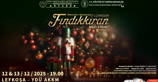 “Fındıkkıran balesi” sanatseverlerle buluşuyor