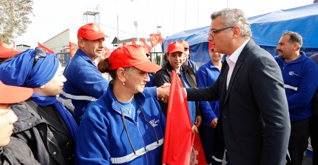 Erhürman’dan Ektam çalışanlarına ziyaret