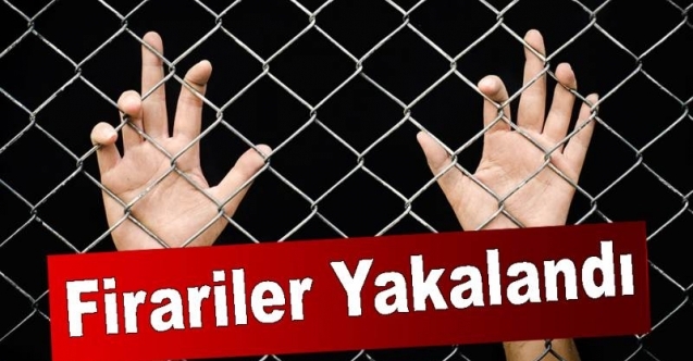 İki firari yakalandı